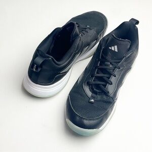 ADIDAS AvaFlash Classic Low Black Lace Up Tennis Shoes Sneakers, Size 9